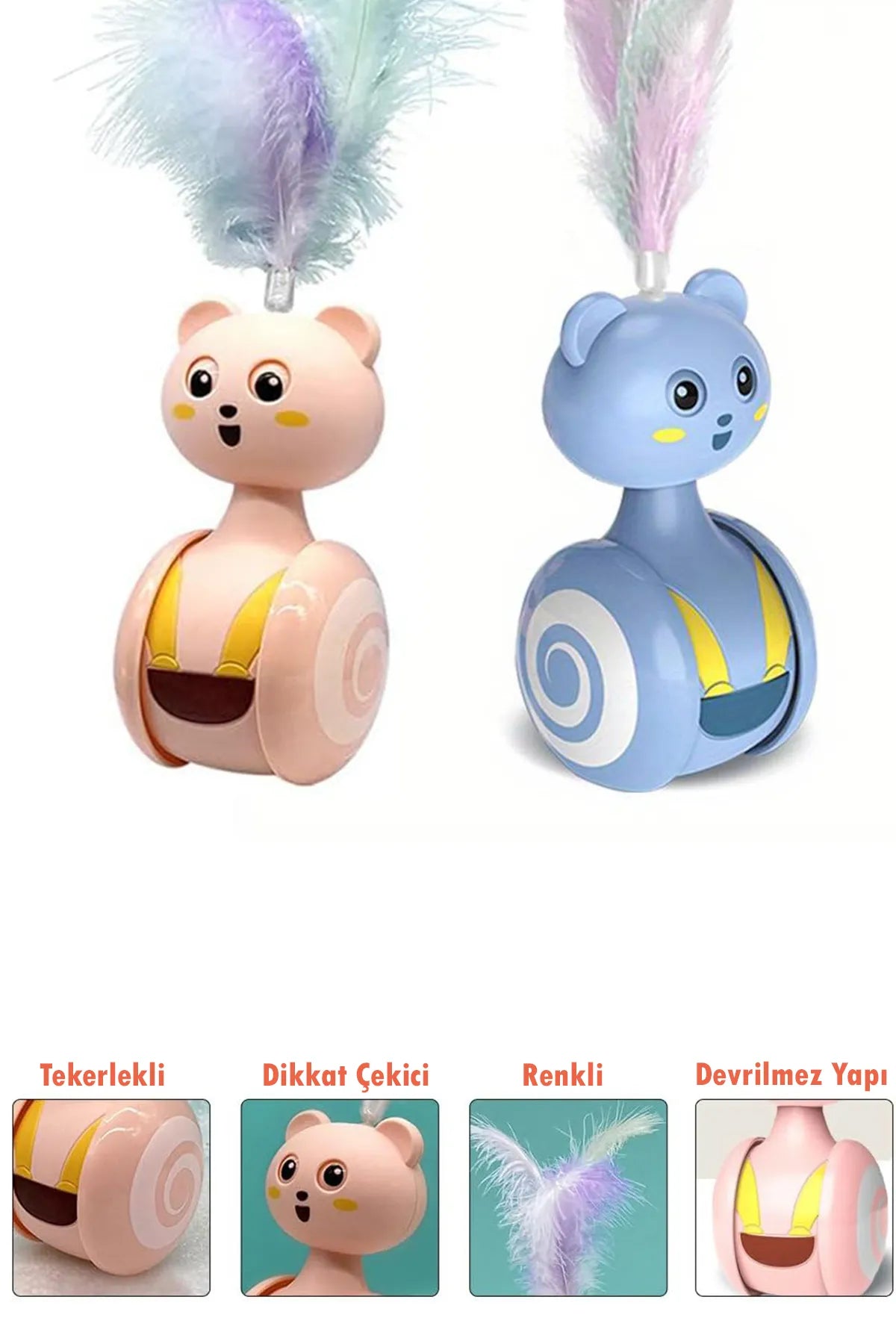WigglePet Kedi İnteraktif Hareketli Oyuncak