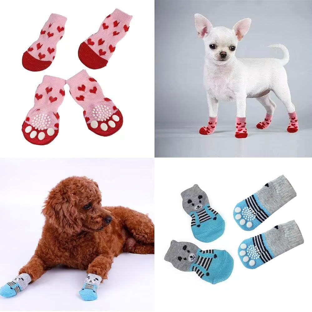 StayStep Kedi Köpek Kaydırmaz Örme Çorap