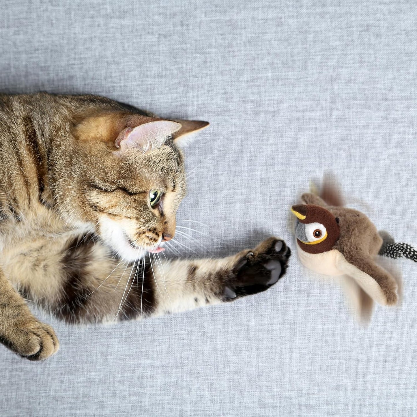 FurryFly Şarjlı Peluş Uçan Kuş Oyuncak