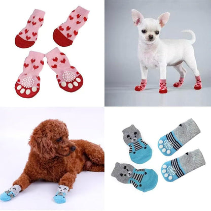 StayStep Kedi Köpek Kaydırmaz Örme Çorap