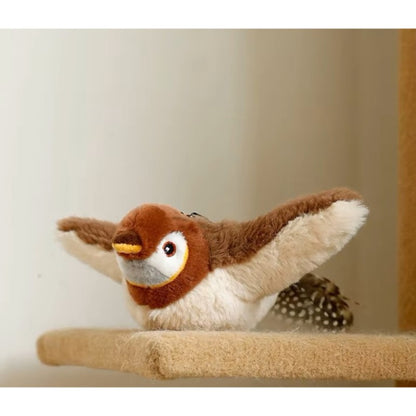 FurryFly Şarjlı Peluş Uçan Kuş Oyuncak