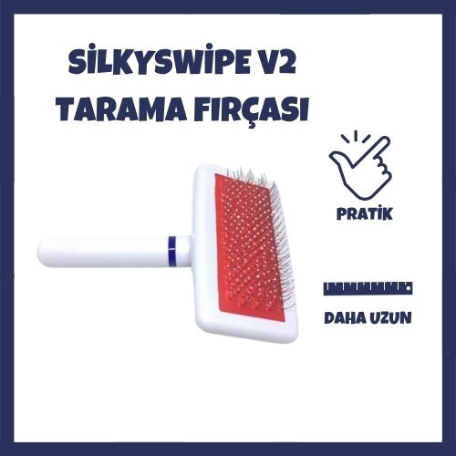 SilkySwipe v2 Uzun Tüylü Evcil Hayvan Tarağı