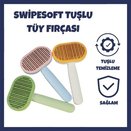 SwipeSoft Kendini Temizleyen Tüy Fırçası